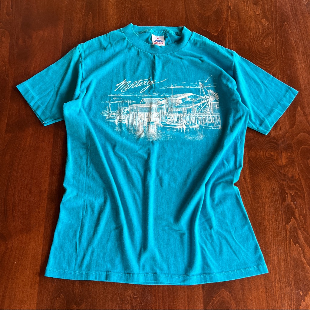 Vintage 90s Single Stitch Monterey Graphic Tee